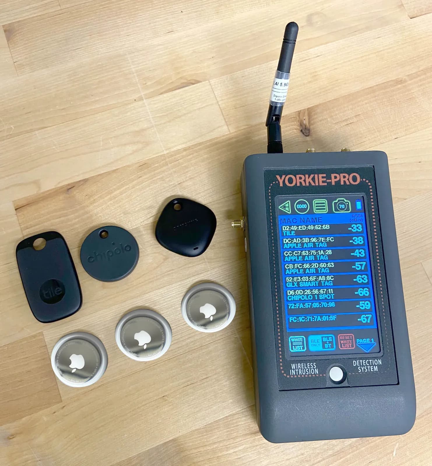 BVS Yorkie-Pro wireless intrusion detector
