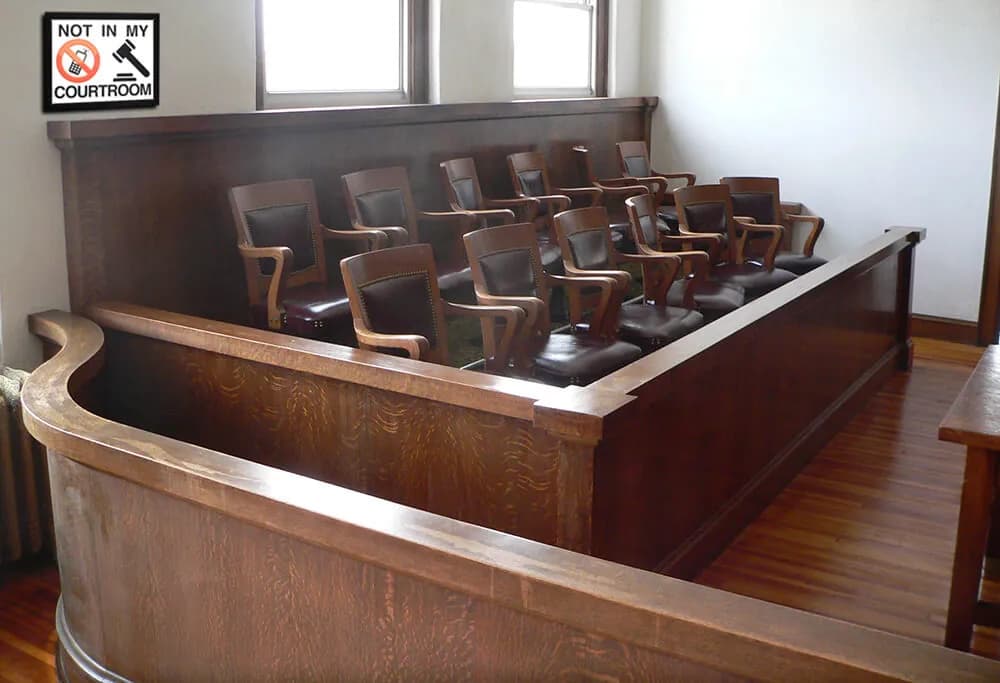 Not in My Courtroom LED Sign