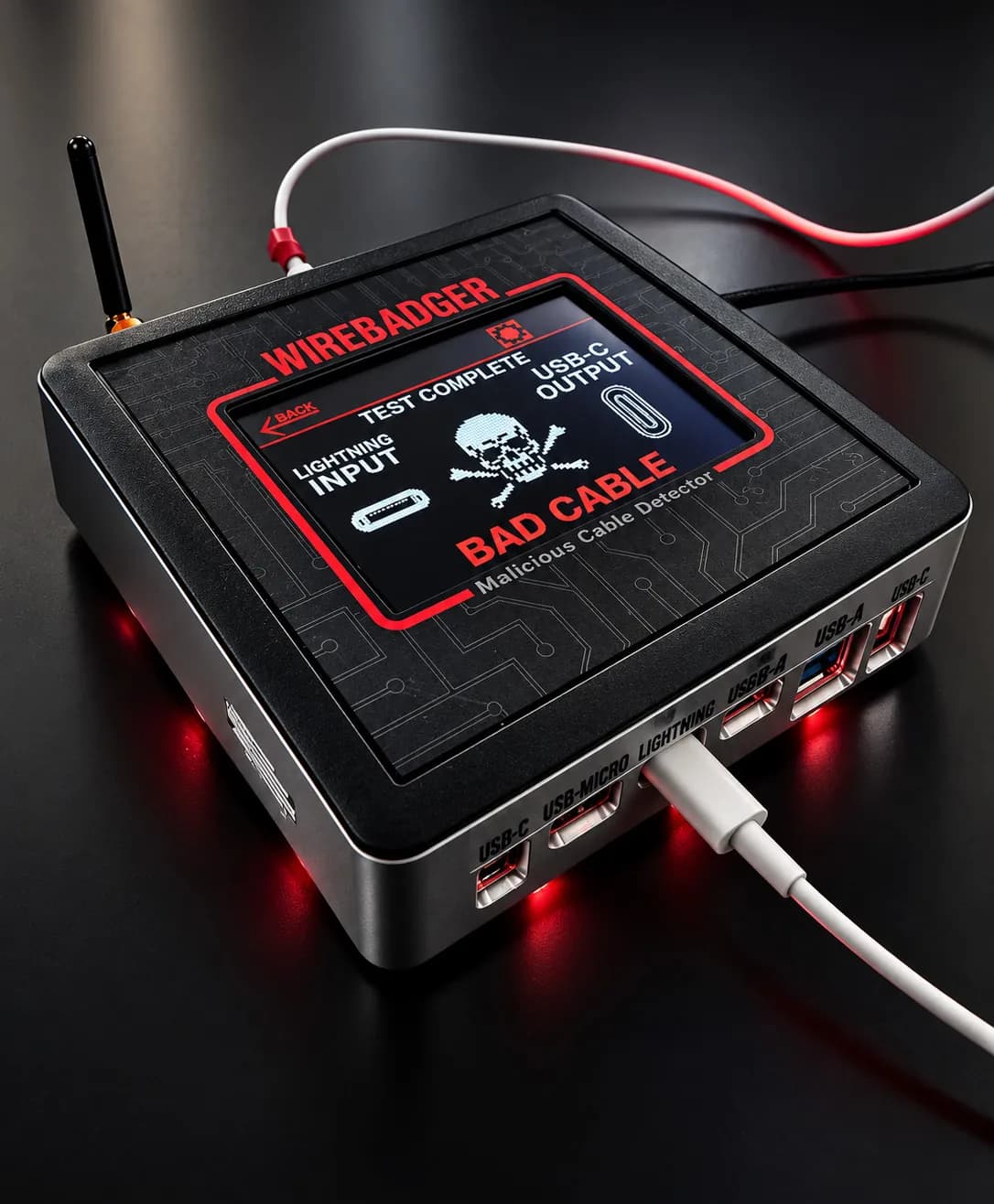 BVS WireBadger BAD USB cable tester